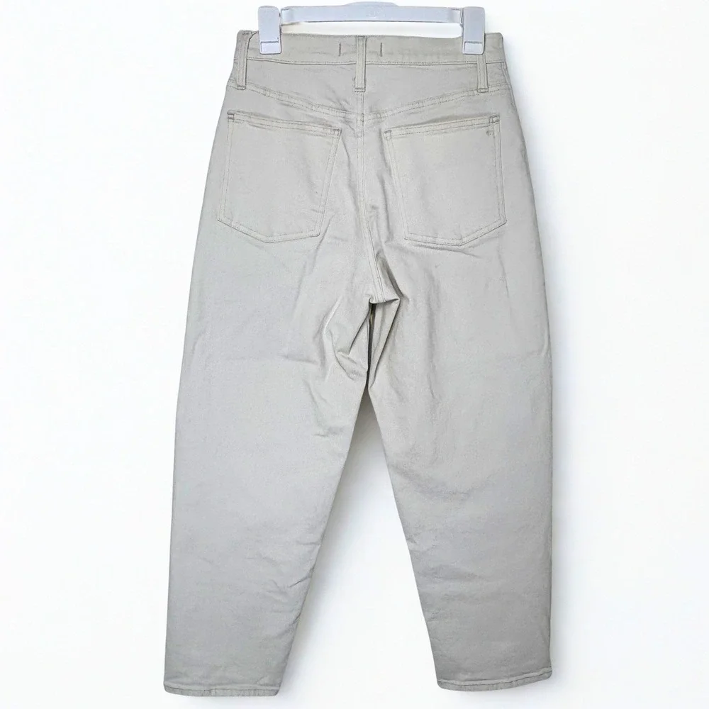 Madewell Balloon Jeans In Vintage Canvas Wash Size 27 Inseam 26" High Rise - Picture 5 of 16